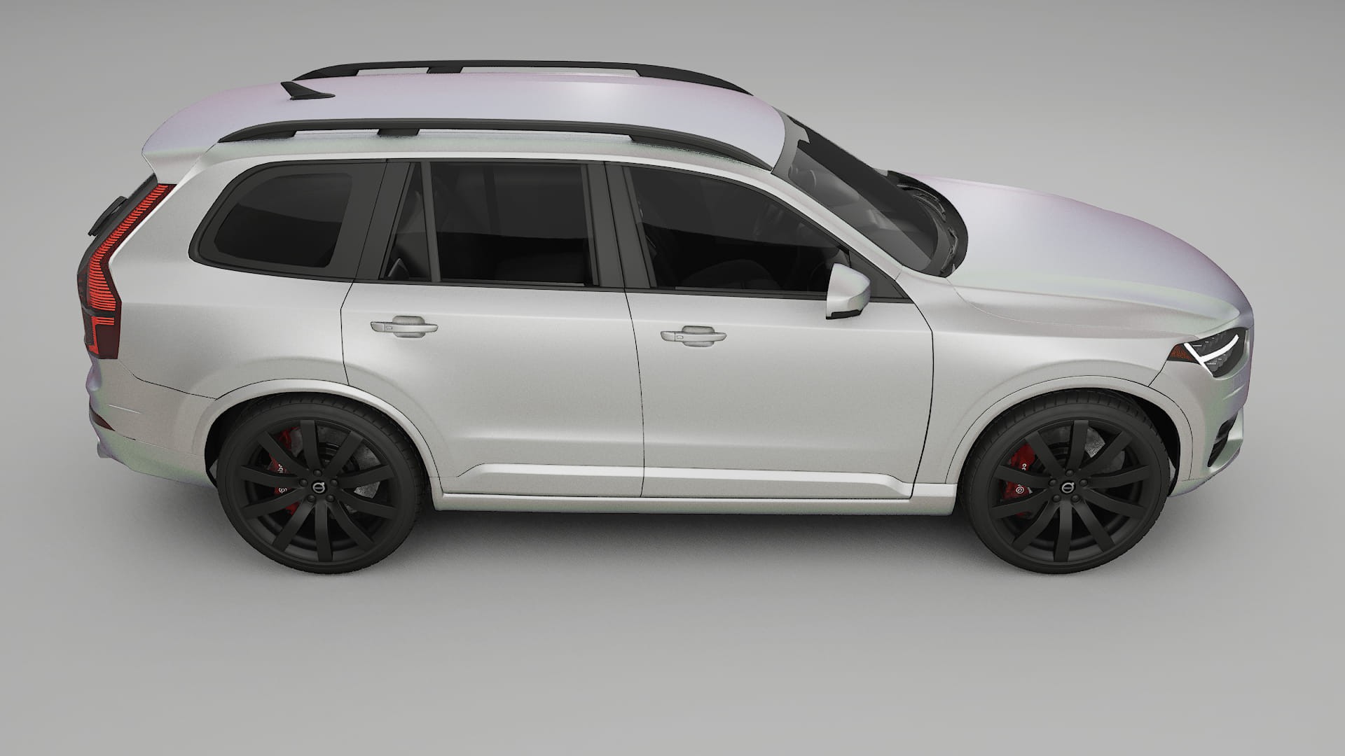 Volvo XC90 SPA TPU Paint Protection Film | NEBULA Color Change PPF Full Pre-Cut Kit