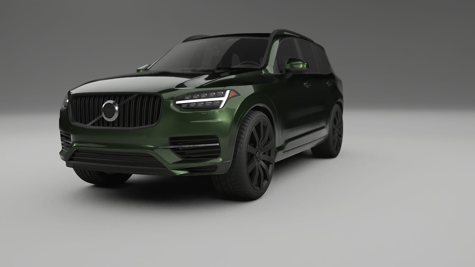 Volvo XC90 SPA TPU Paint Protection Film | LAGOON Color Change PPF Full Pre-Cut Kit