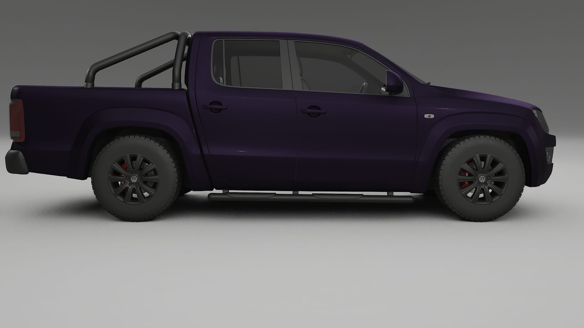 VW Amarok 2H TPU Paint Protection Film | VIOLET Color Change PPF Full Pre-Cut Kit