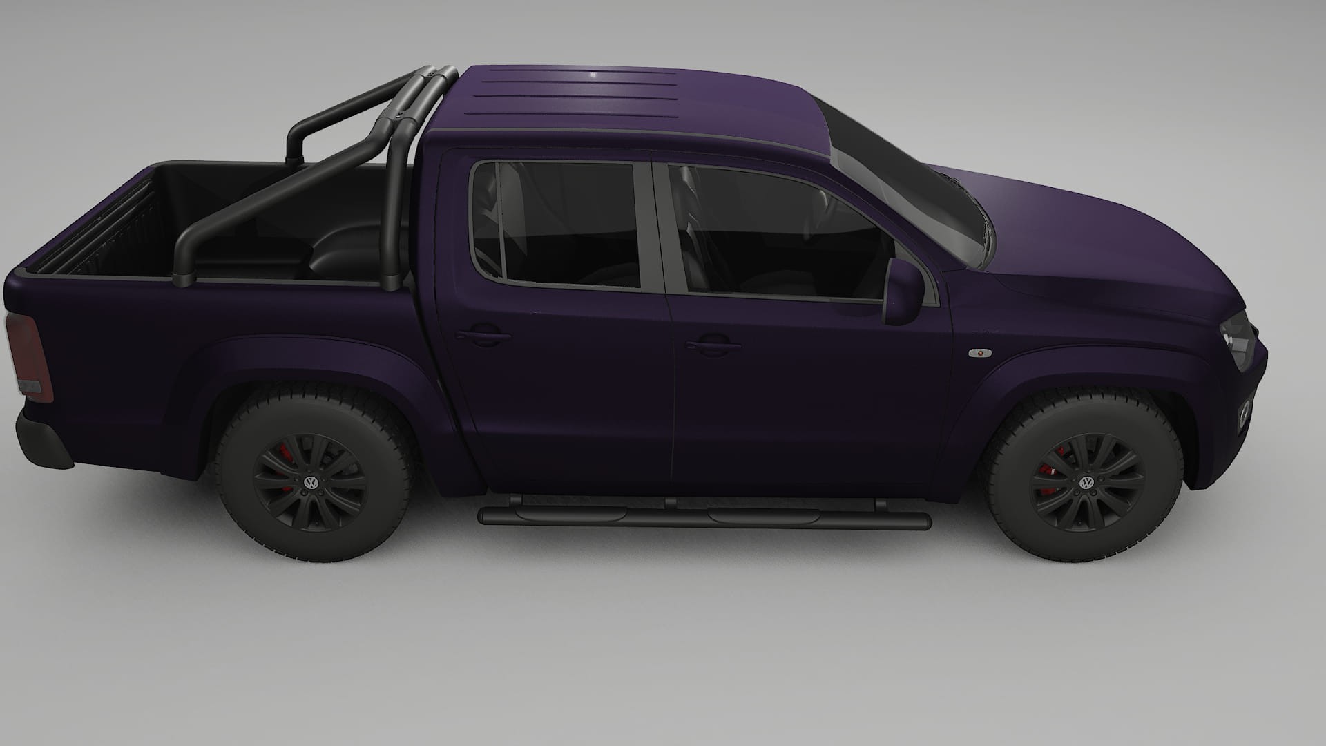 VW Amarok 2H TPU Paint Protection Film | VIOLET Color Change PPF Full Pre-Cut Kit