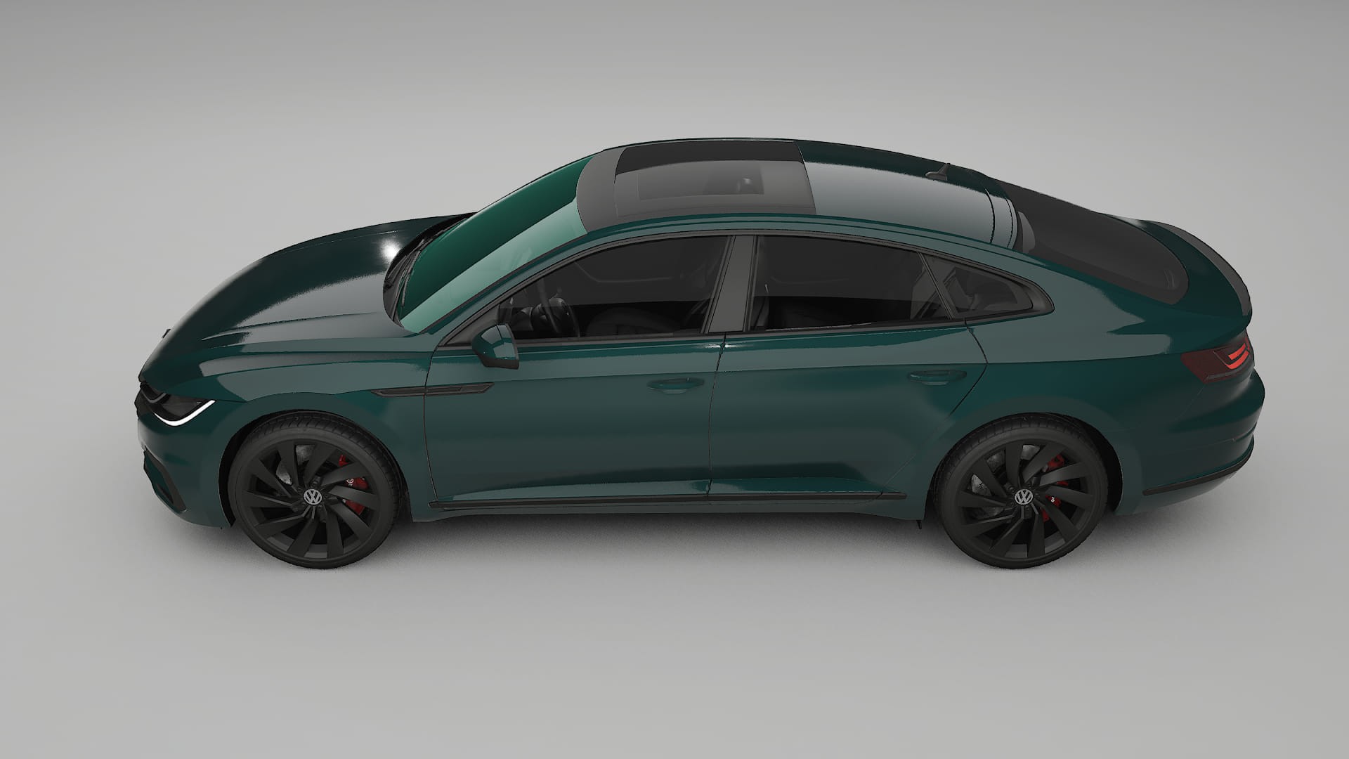 VW Arteon R 3H prefacelift pre-LCI TPU Paint Protection Film | INFERNO Color Change PPF Full Pre-Cut Kit