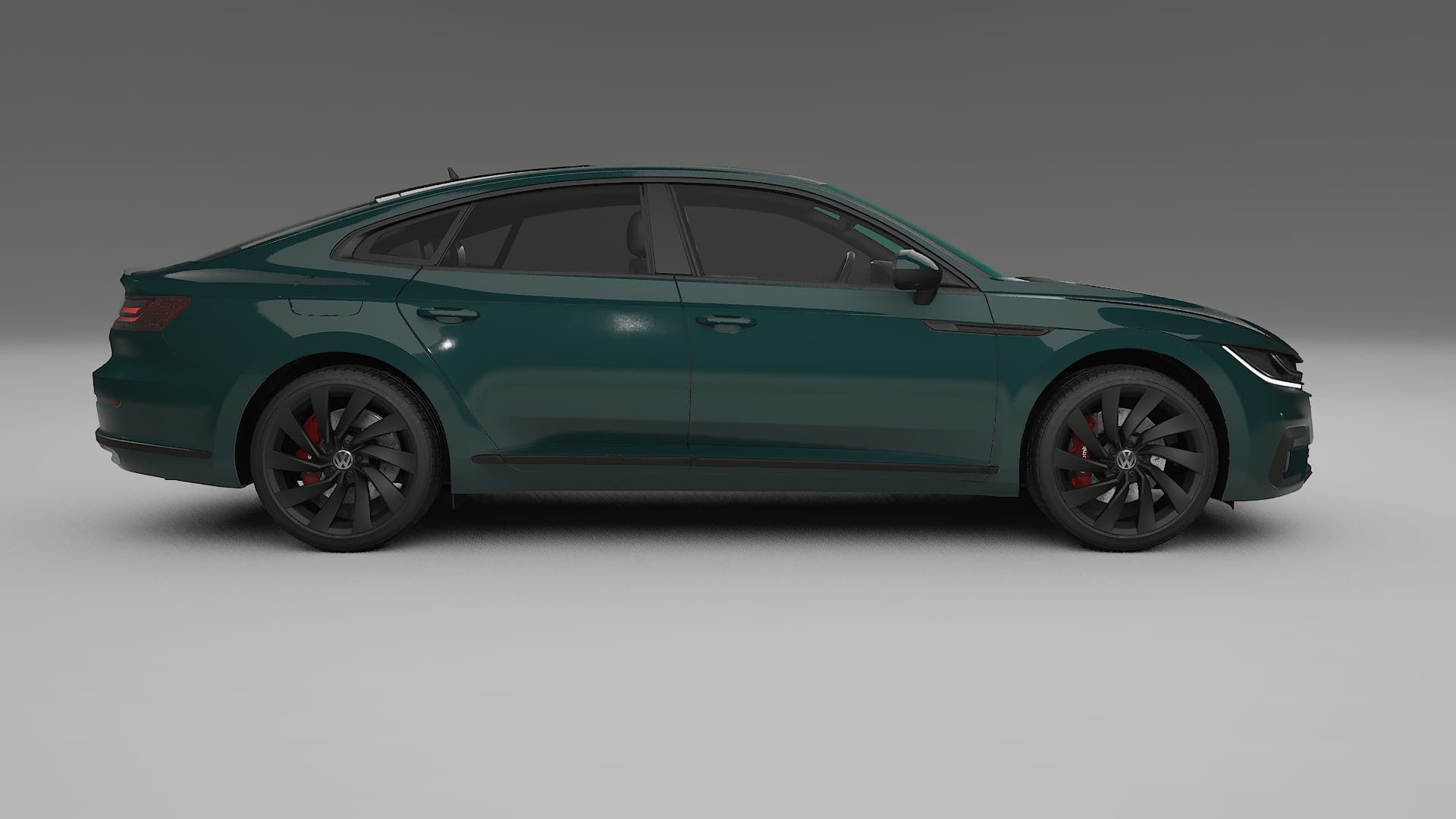 VW Arteon R 3H prefacelift pre-LCI TPU Paint Protection Film | INFERNO Color Change PPF Full Pre-Cut Kit