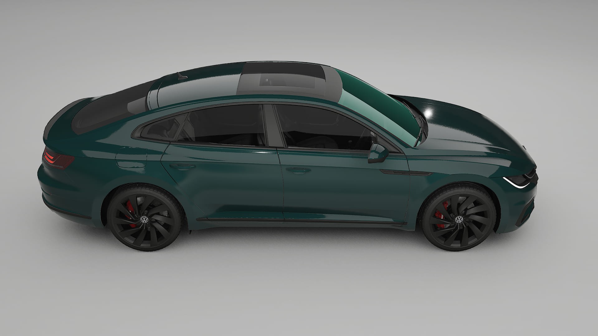 VW Arteon R 3H prefacelift pre-LCI TPU Paint Protection Film | INFERNO Color Change PPF Full Pre-Cut Kit