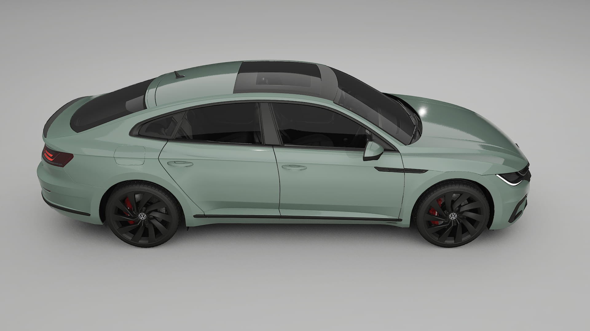 VW Arteon R 3H prefacelift pre-LCI TPU Paint Protection Film | CINDER Color Change PPF Full Pre-Cut Kit