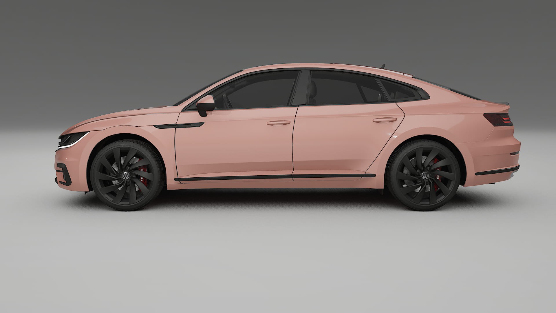 VW Arteon R 3H prefacelift pre-LCI TPU Paint Protection Film | BLUSH Color Change PPF Full Pre-Cut Kit