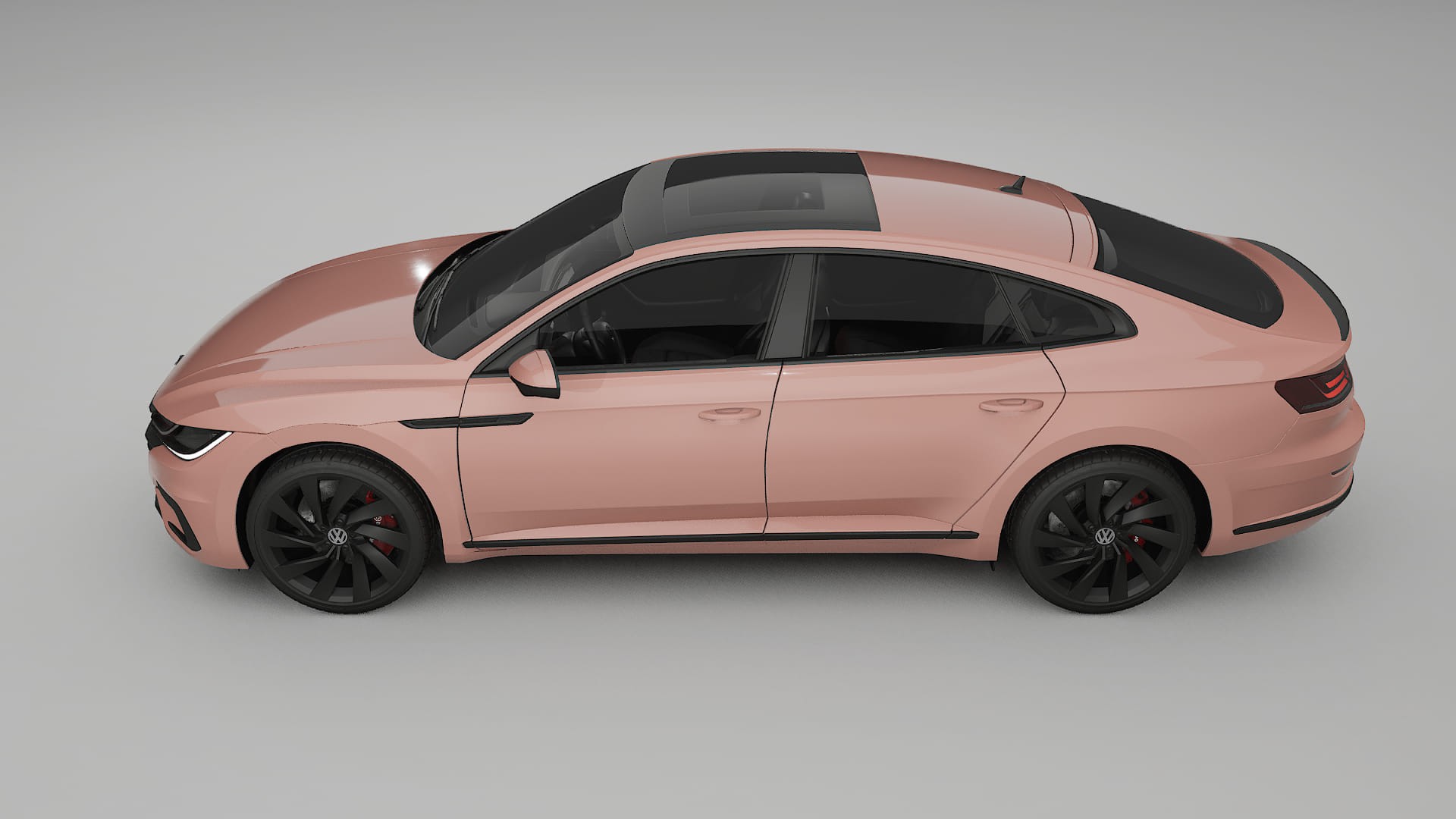 VW Arteon R 3H prefacelift pre-LCI TPU Paint Protection Film | BLUSH Color Change PPF Full Pre-Cut Kit