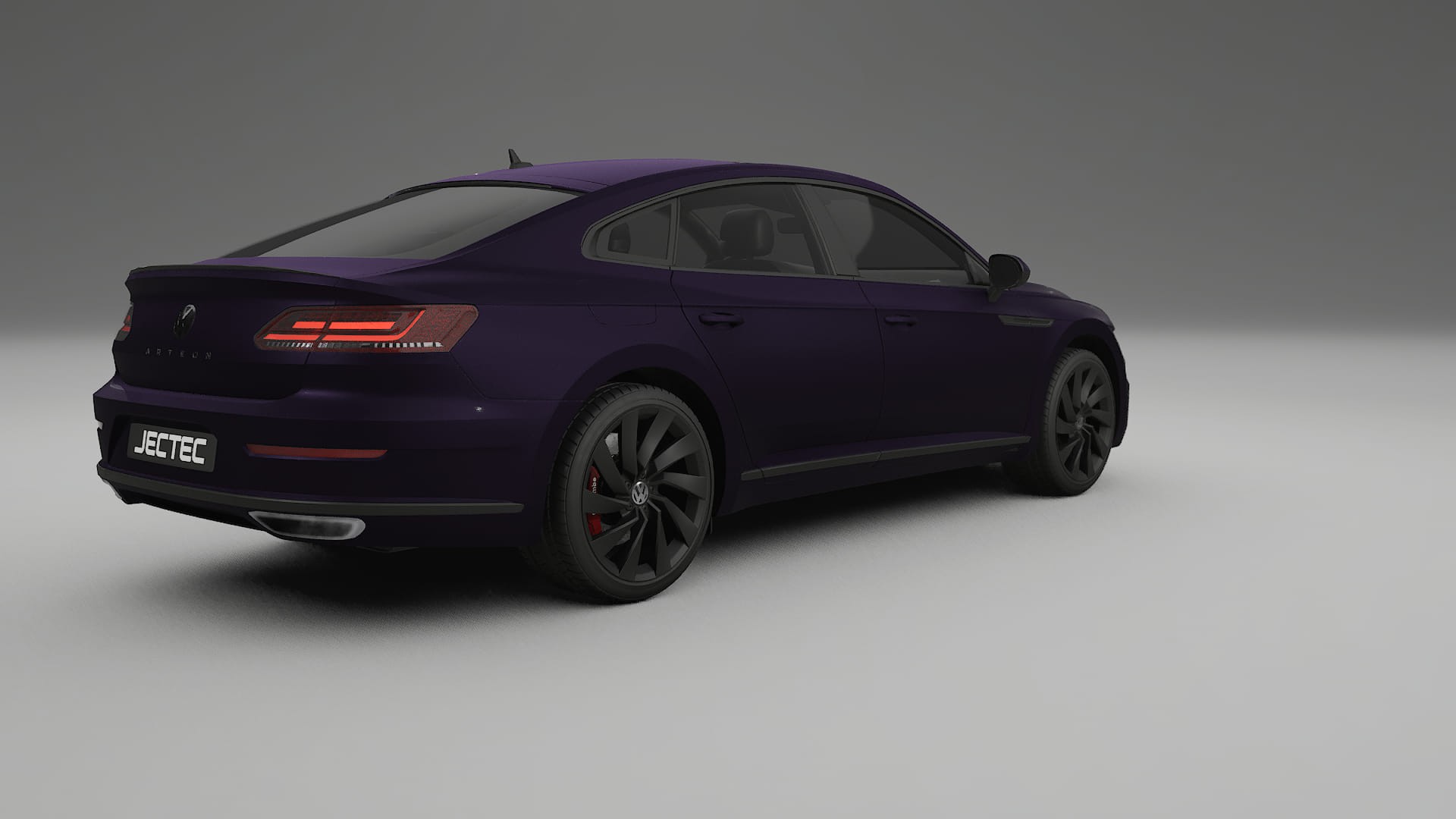 VW Arteon R 3H prefacelift pre-LCI TPU Paint Protection Film | VIOLET Color Change PPF Full Pre-Cut Kit