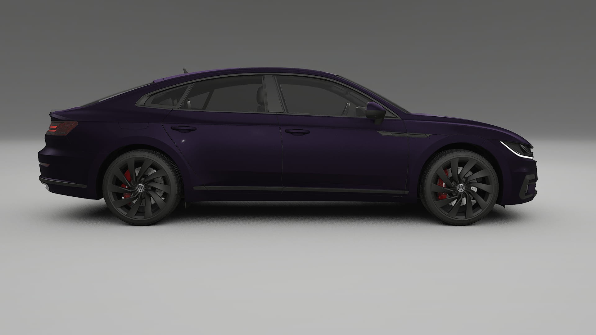 VW Arteon R 3H prefacelift pre-LCI TPU Paint Protection Film | VIOLET Color Change PPF Full Pre-Cut Kit