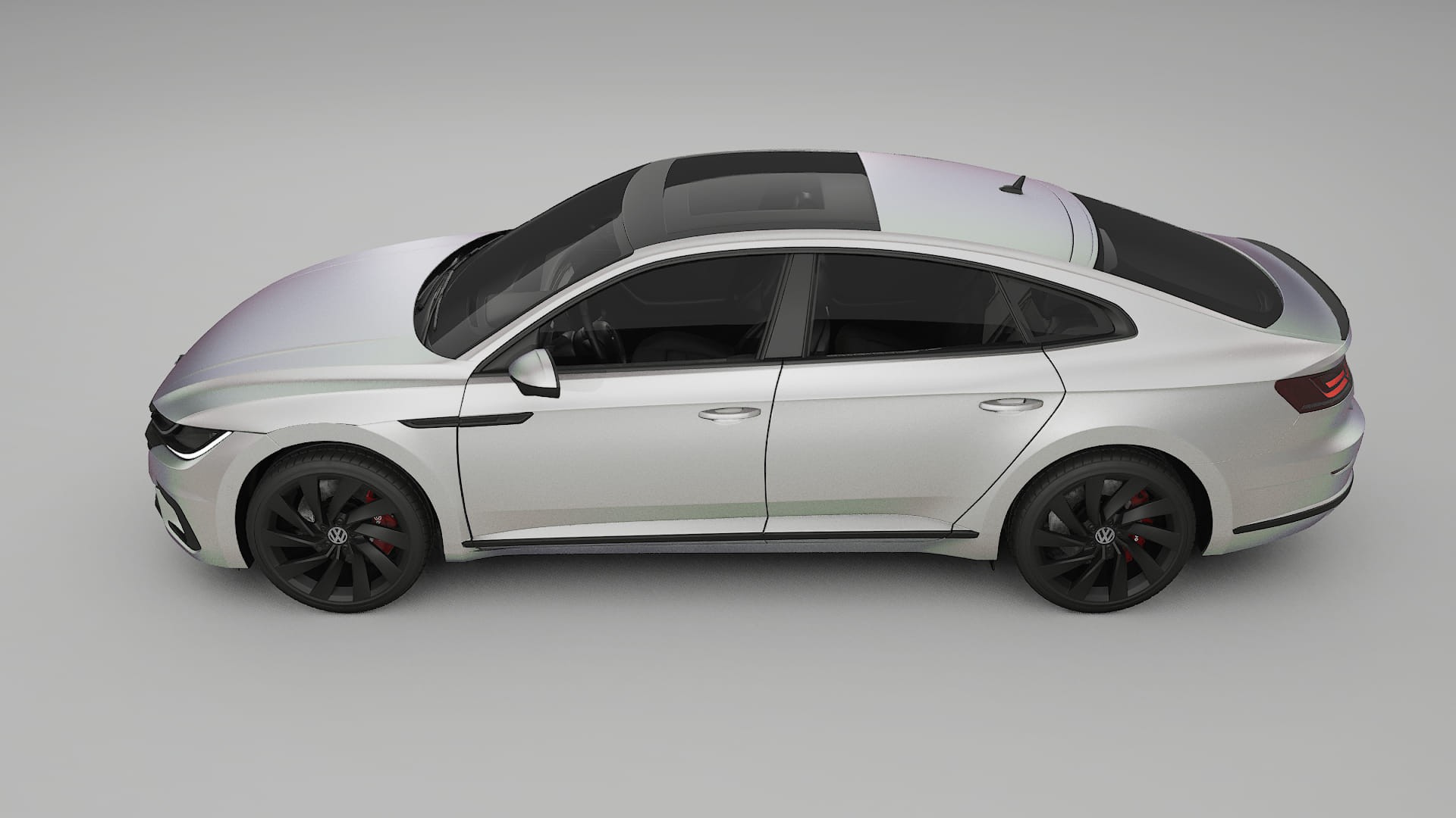VW Arteon R 3H prefacelift pre-LCI TPU Paint Protection Film | NEBULA Color Change PPF Full Pre-Cut Kit