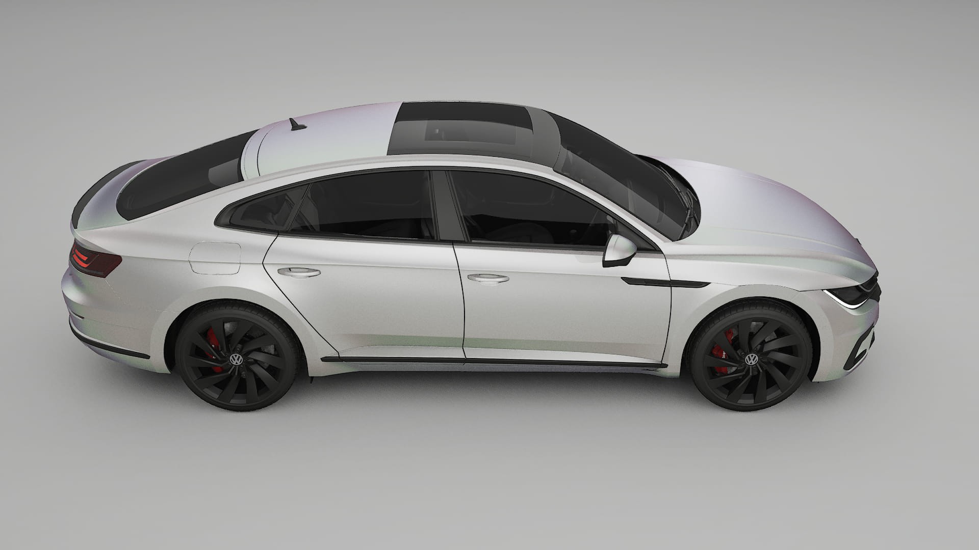 VW Arteon R 3H prefacelift pre-LCI TPU Paint Protection Film | NEBULA Color Change PPF Full Pre-Cut Kit
