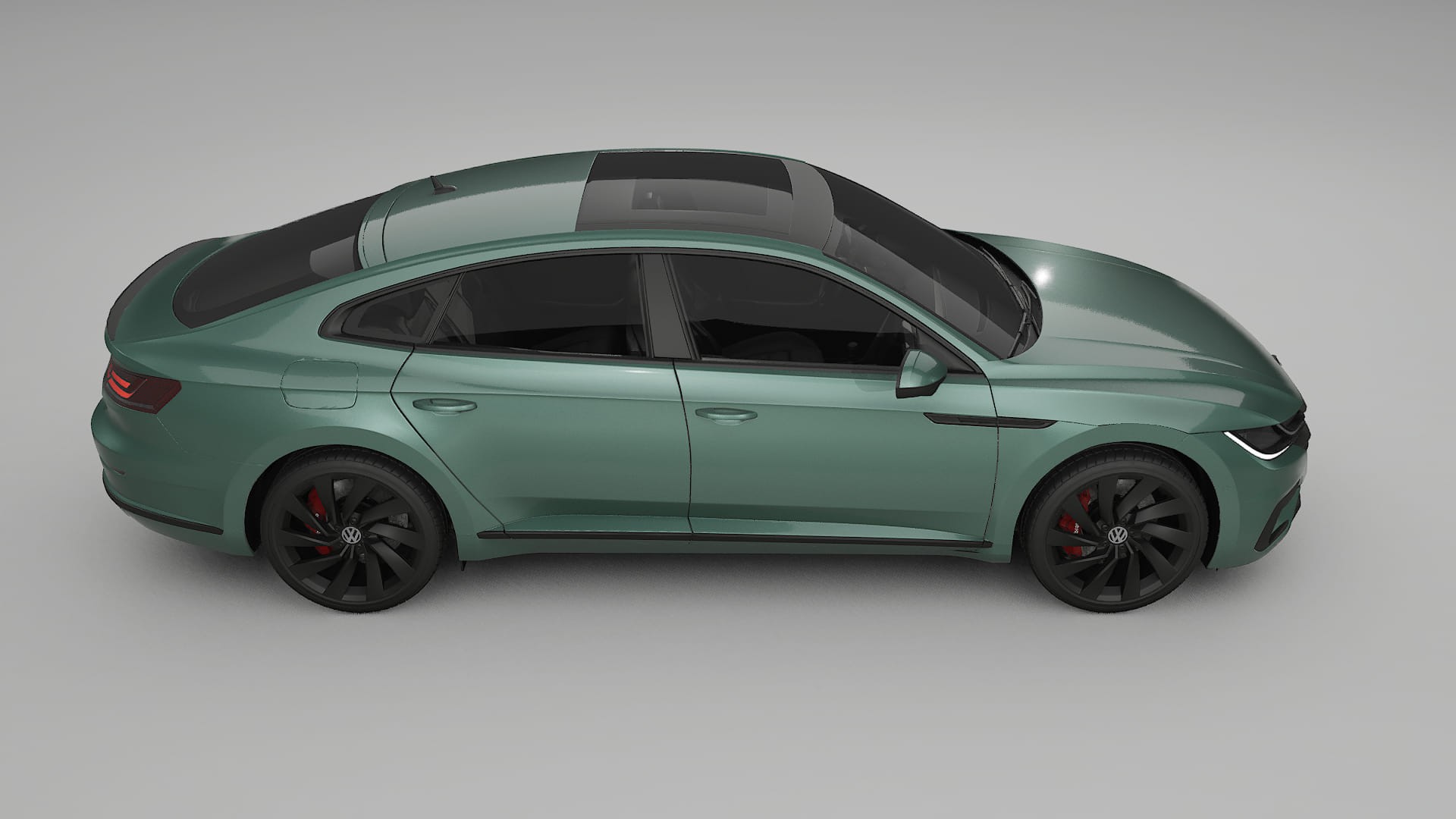 VW Arteon R 3H prefacelift pre-LCI TPU Paint Protection Film | EVERGREEN Color Change PPF Full Pre-Cut Kit