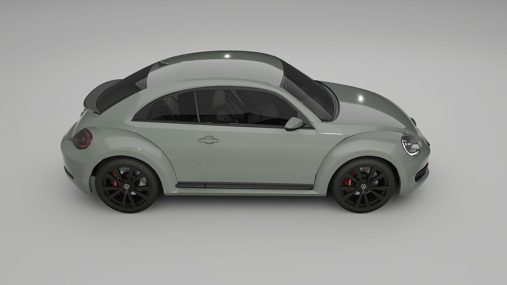 VW Beetle A5 prefacelift pre-LCI TPU Paint Protection Film | SLATE Color Change PPF Full Pre-Cut Kit