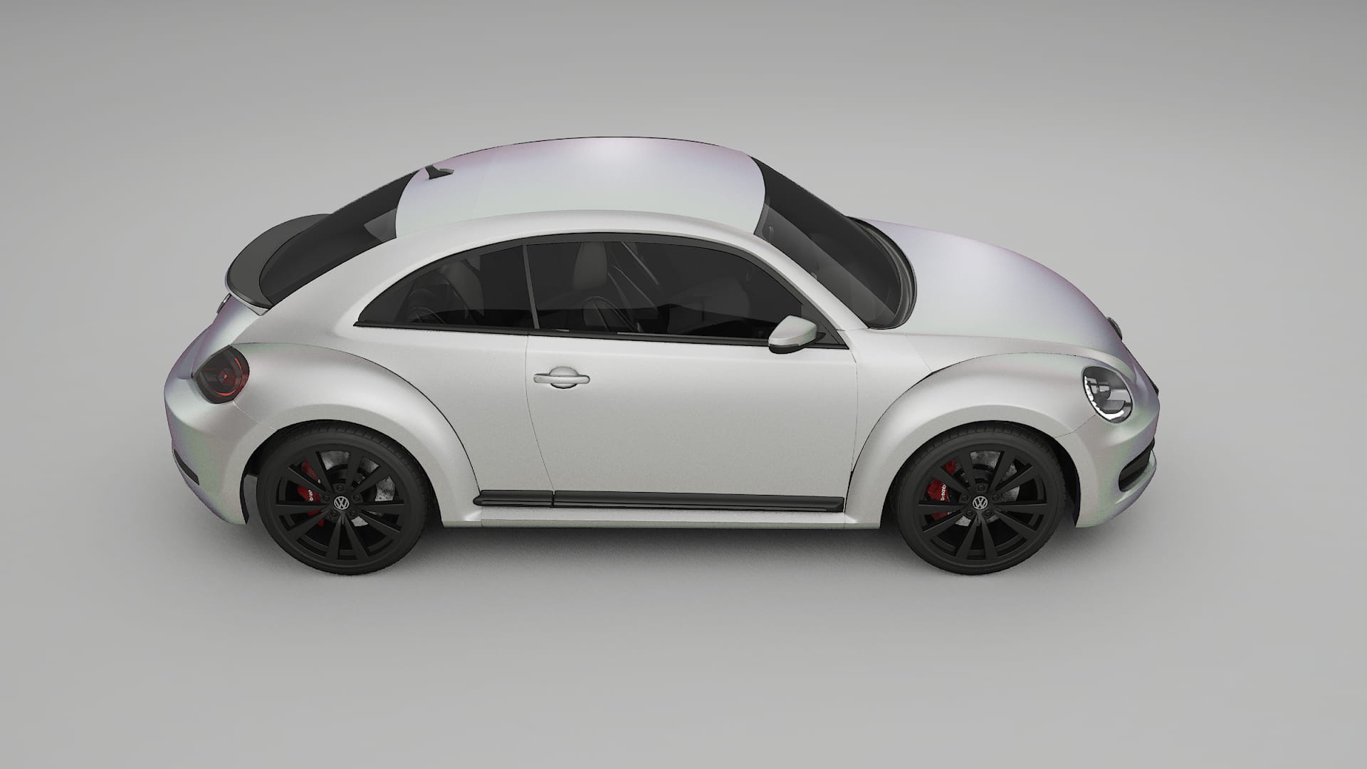 VW Beetle A5 prefacelift pre-LCI TPU Paint Protection Film | NEBULA Color Change PPF Full Pre-Cut Kit