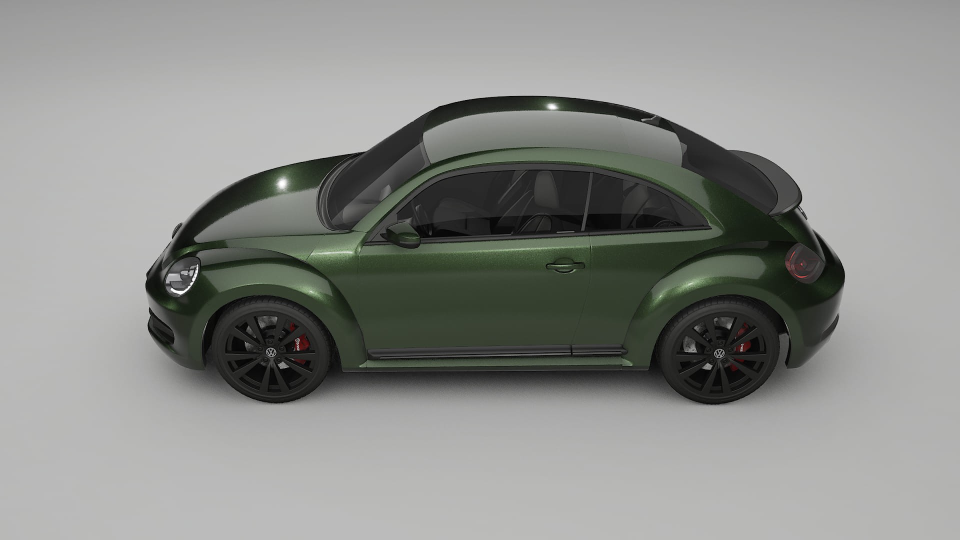 VW Beetle A5 prefacelift pre-LCI TPU Paint Protection Film | LAGOON Color Change PPF Full Pre-Cut Kit