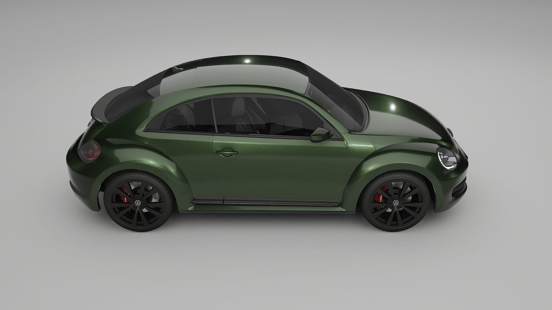 VW Beetle A5 prefacelift pre-LCI TPU Paint Protection Film | LAGOON Color Change PPF Full Pre-Cut Kit