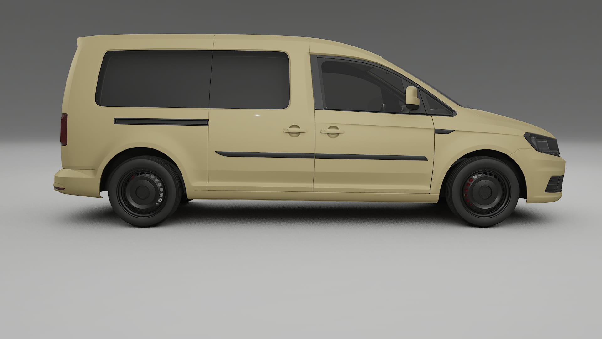 VW Caddy Maxi SB TPU Paint Protection Film | SAND Color Change PPF Full Pre-Cut Kit