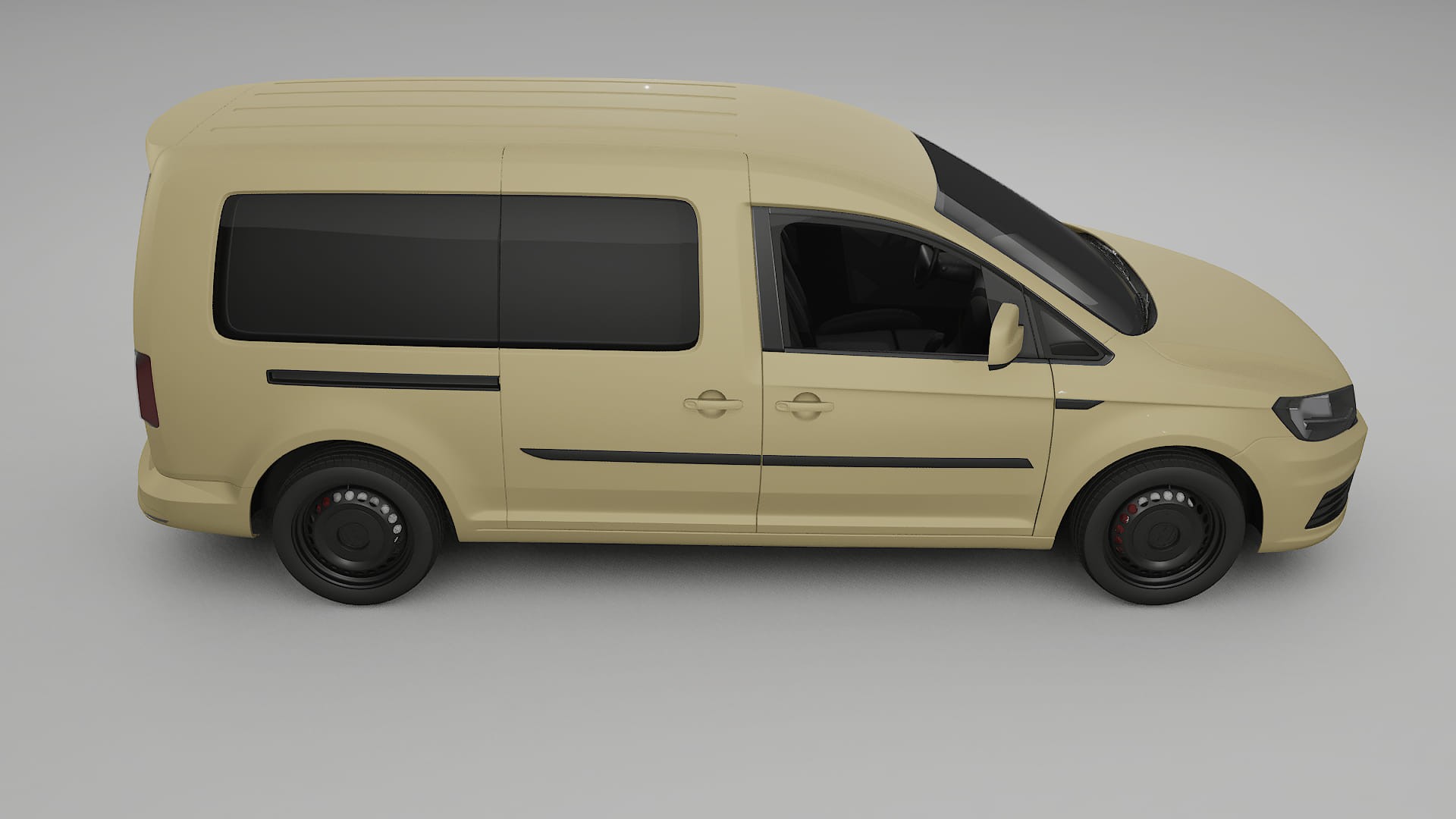VW Caddy Maxi SB TPU Paint Protection Film | SAND Color Change PPF Full Pre-Cut Kit