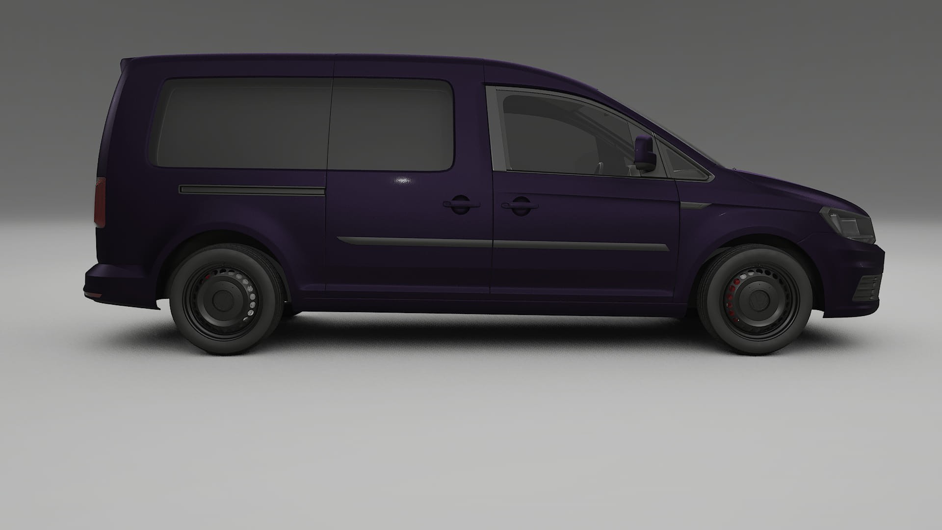 VW Caddy Maxi SB TPU Paint Protection Film | VIOLET Color Change PPF Full Pre-Cut Kit
