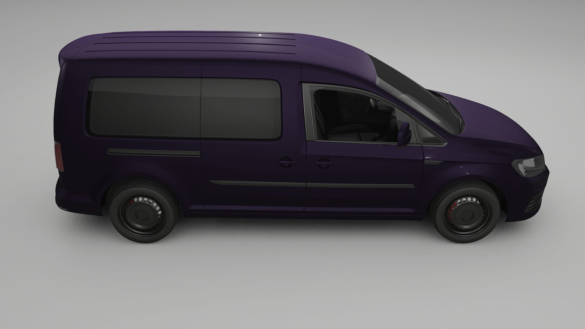 VW Caddy Maxi SB TPU Paint Protection Film | VIOLET Color Change PPF Full Pre-Cut Kit