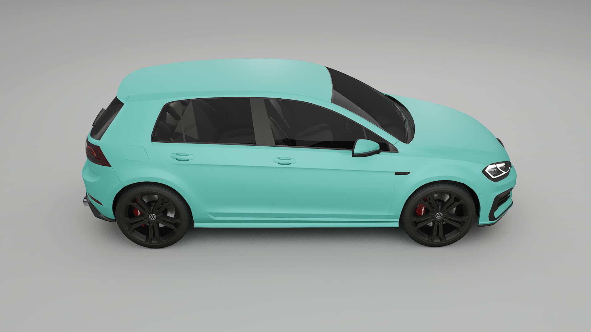 VW Golf Mk7 TPU Paint Protection Film | FROST Color Change PPF Full Pre-Cut Kit