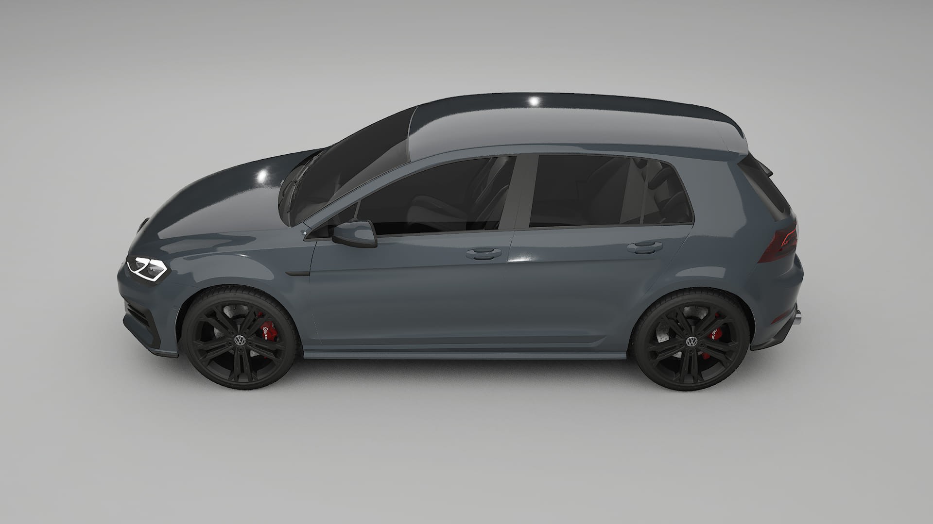 VW Golf Mk7 TPU Paint Protection Film | GRANITE Color Change PPF Full Pre-Cut Kit
