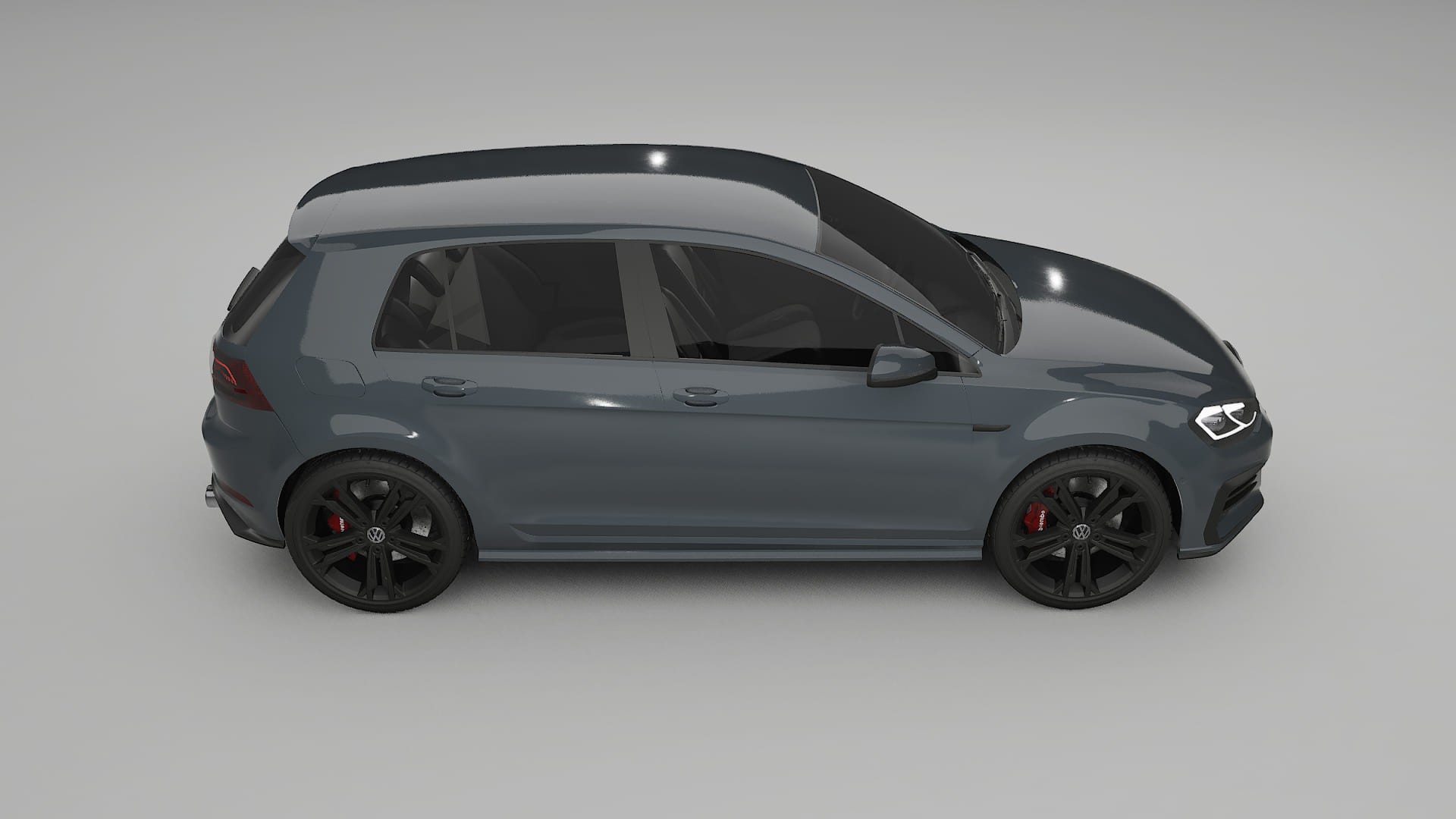 VW Golf Mk7 TPU Paint Protection Film | GRANITE Color Change PPF Full Pre-Cut Kit