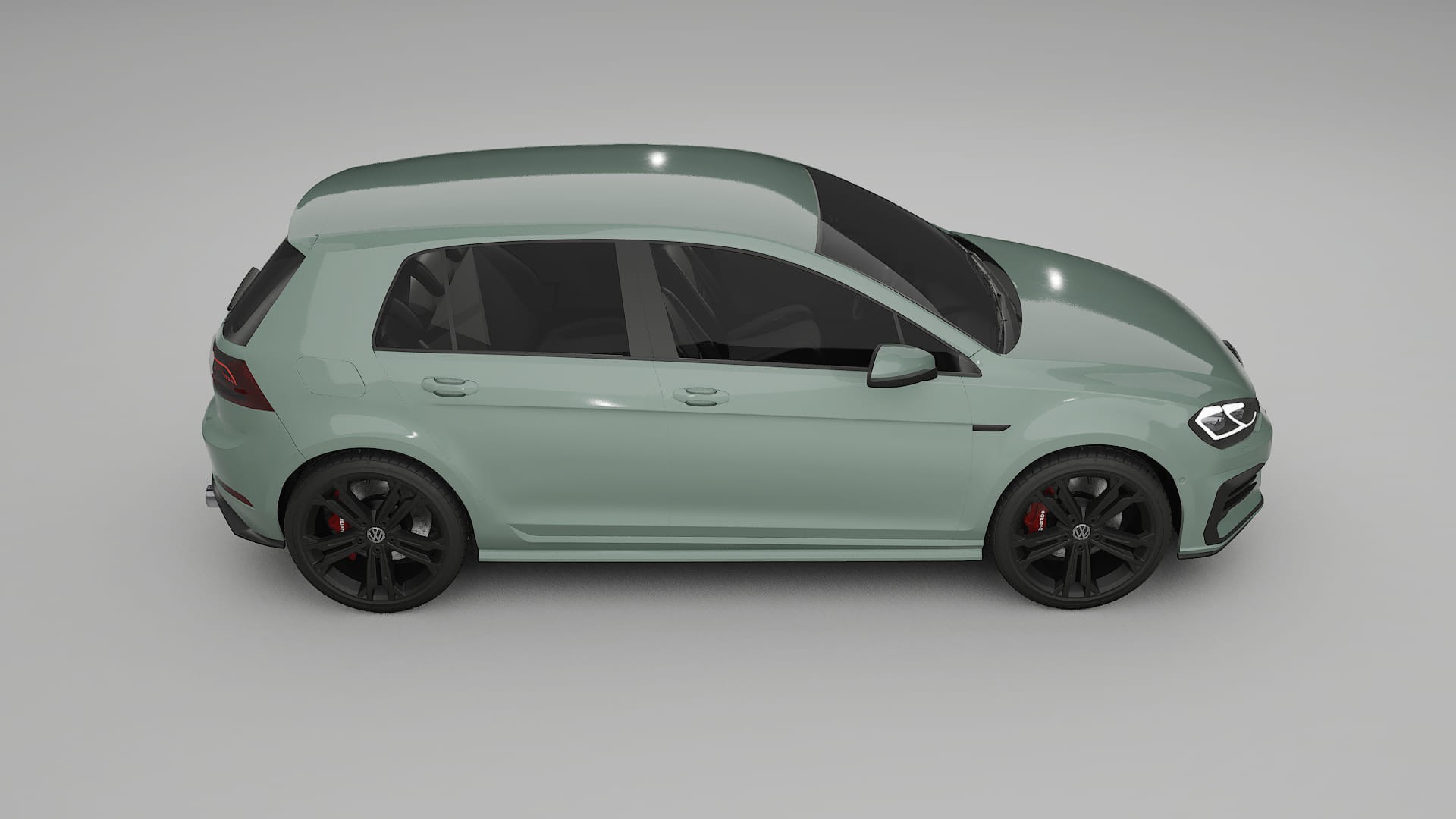 VW Golf Mk7 TPU Paint Protection Film | CINDER Color Change PPF Full Pre-Cut Kit