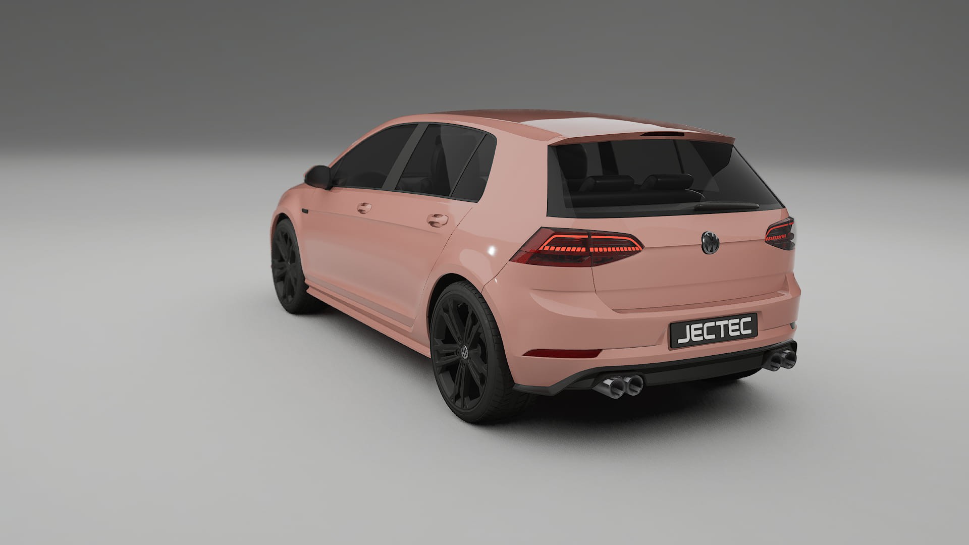 VW Golf Mk7 TPU Paint Protection Film | BLUSH Color Change PPF Full Pre-Cut Kit