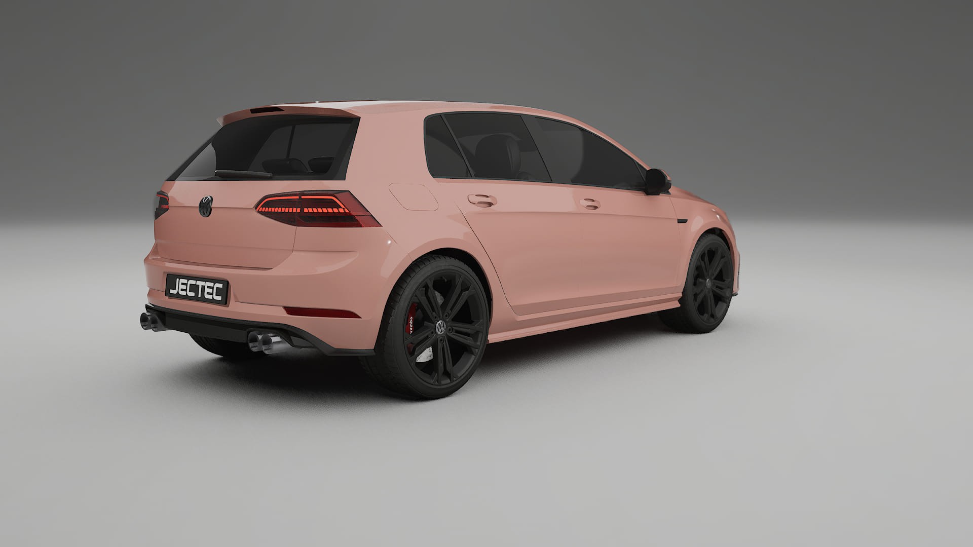 VW Golf Mk7 TPU Paint Protection Film | BLUSH Color Change PPF Full Pre-Cut Kit