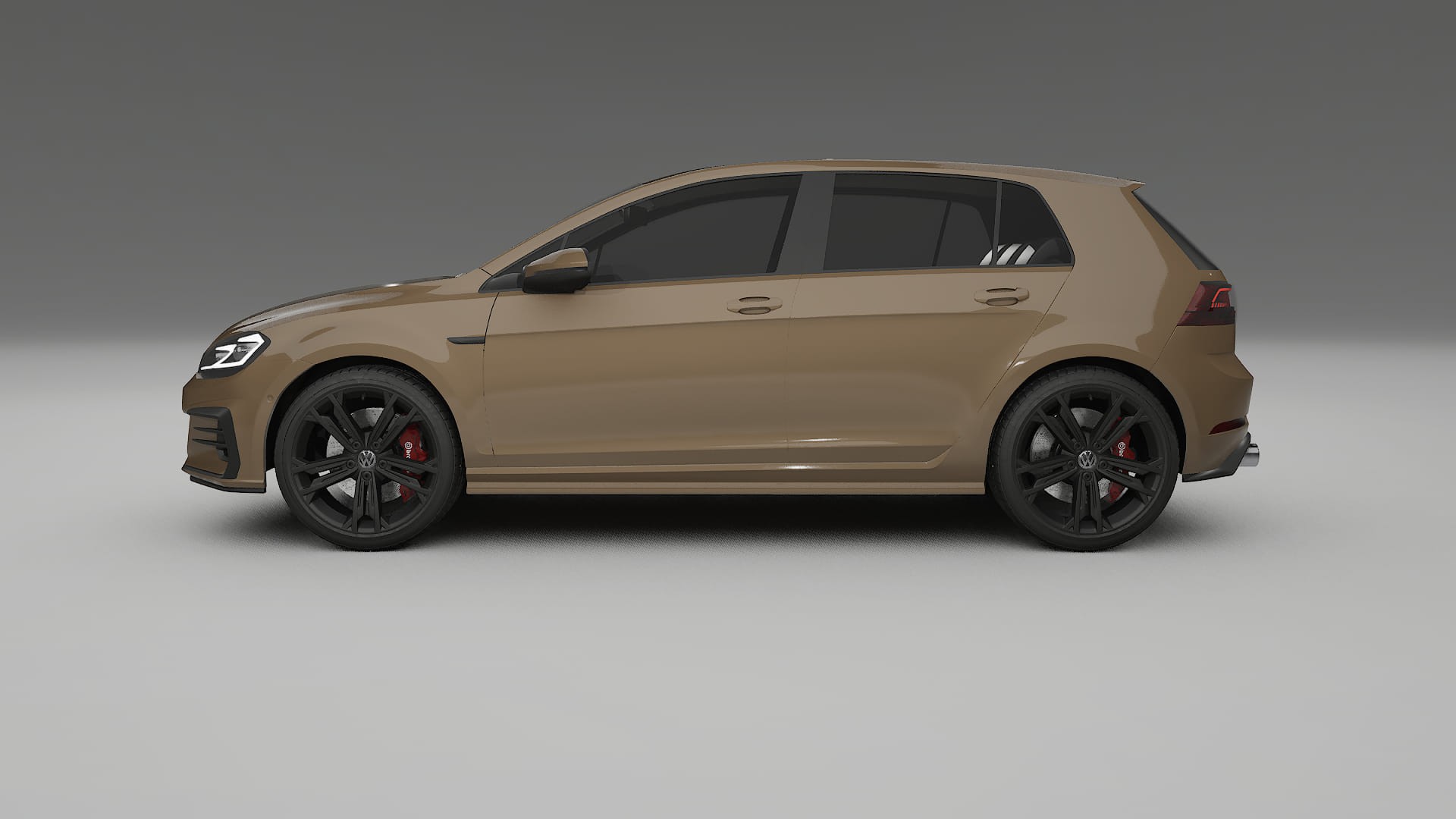 VW Golf Mk7 TPU Paint Protection Film | SAHARA Color Change PPF Full Pre-Cut Kit