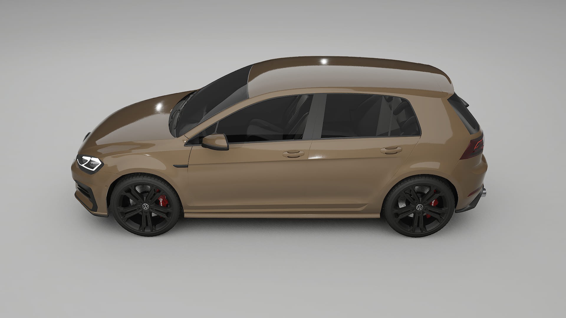 VW Golf Mk7 TPU Paint Protection Film | SAHARA Color Change PPF Full Pre-Cut Kit