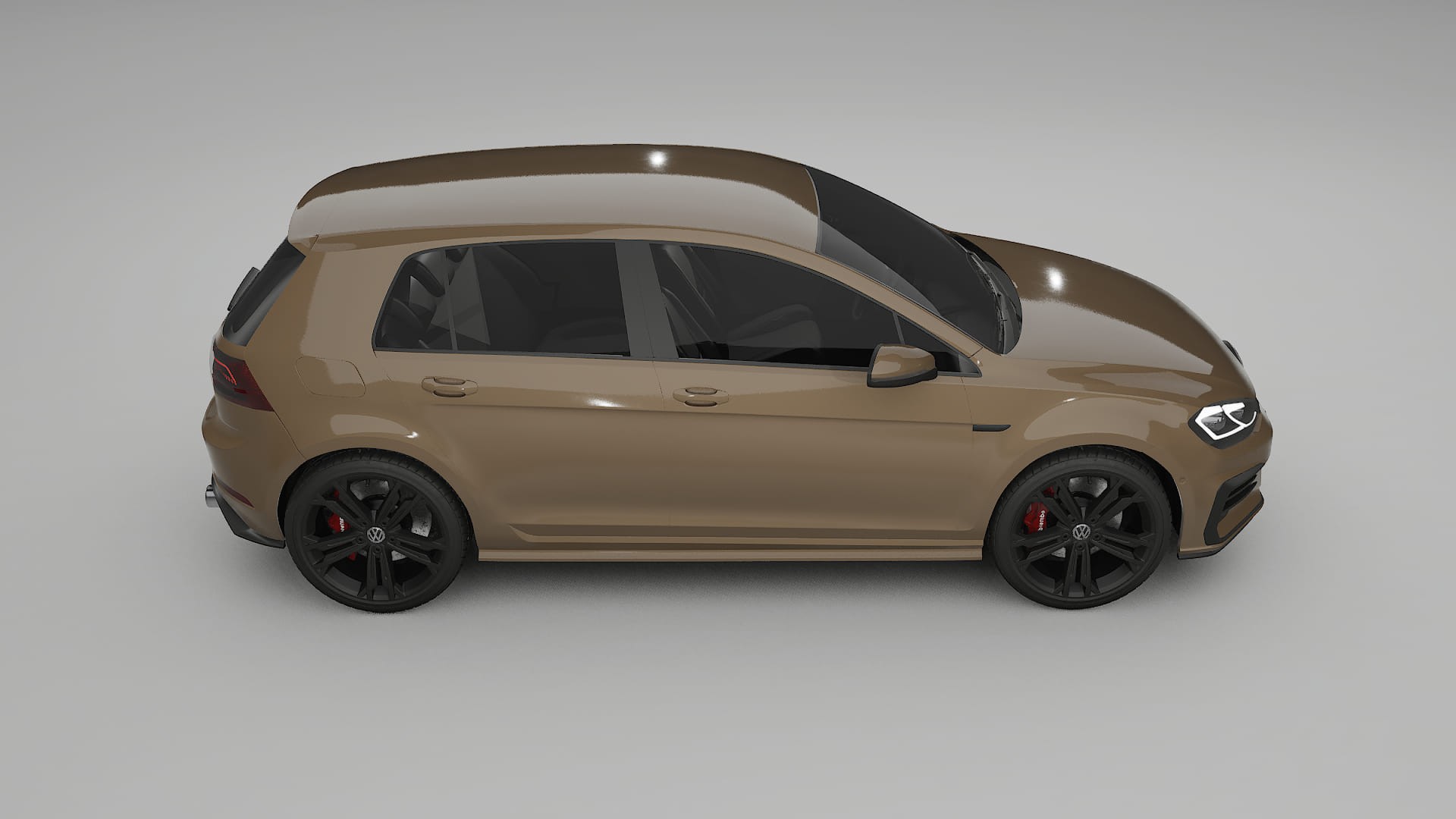 VW Golf Mk7 TPU Paint Protection Film | SAHARA Color Change PPF Full Pre-Cut Kit