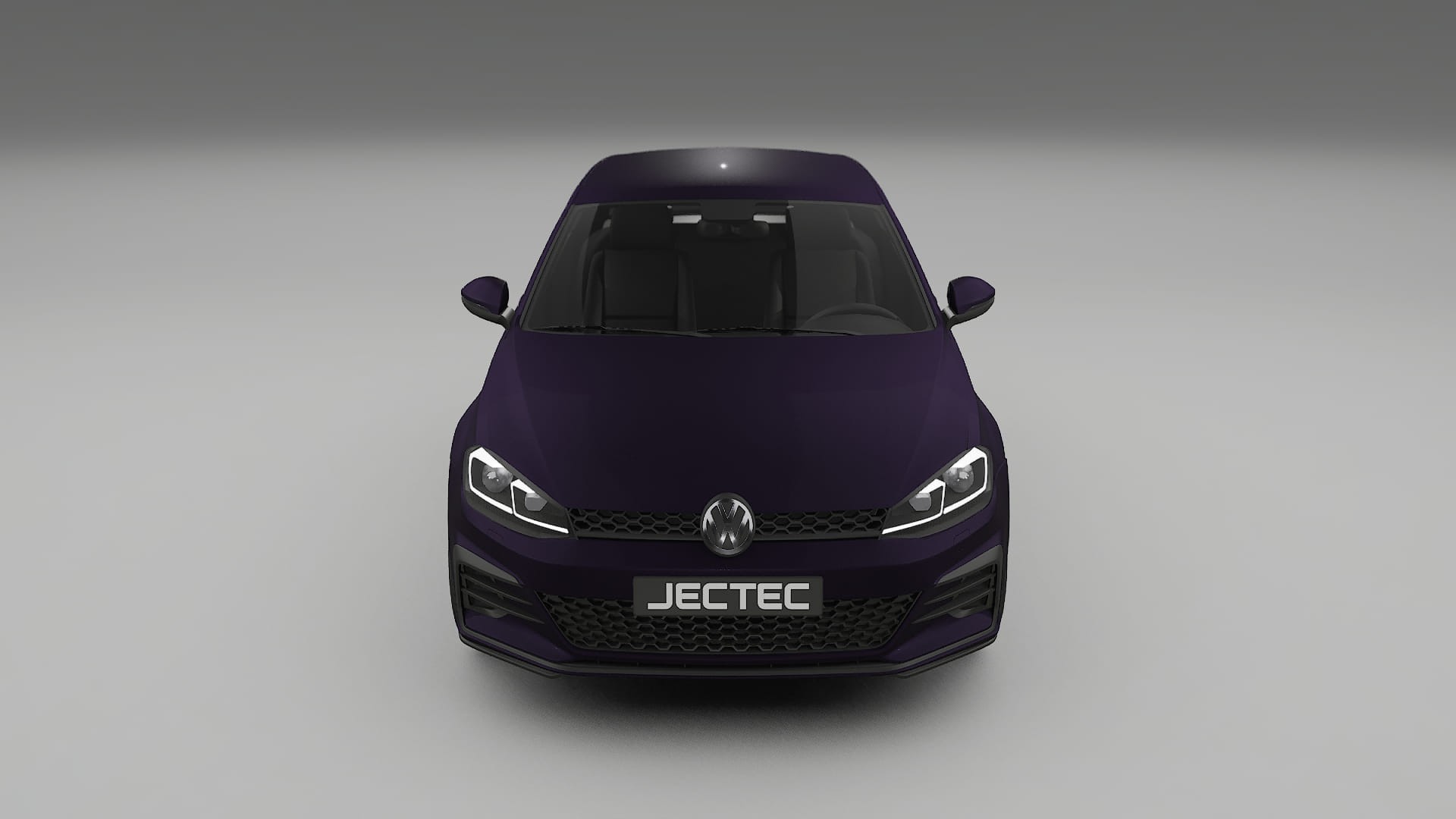 VW Golf Mk7 TPU Paint Protection Film | VIOLET Color Change PPF Full Pre-Cut Kit