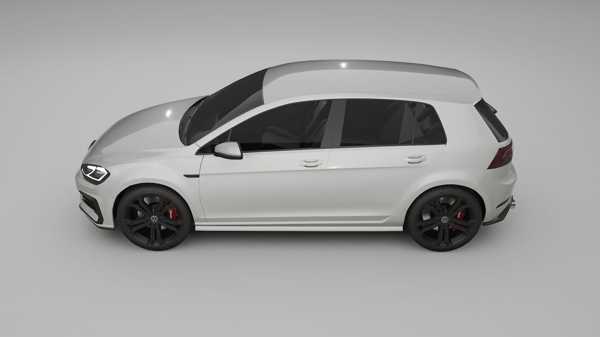VW Golf Mk7 TPU Paint Protection Film | PEARL Color Change PPF Full Pre-Cut Kit