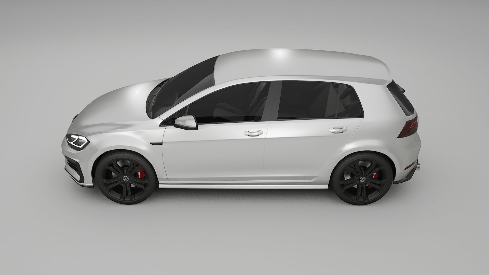 VW Golf Mk7 TPU Paint Protection Film | OPAL Color Change PPF Full Pre-Cut Kit