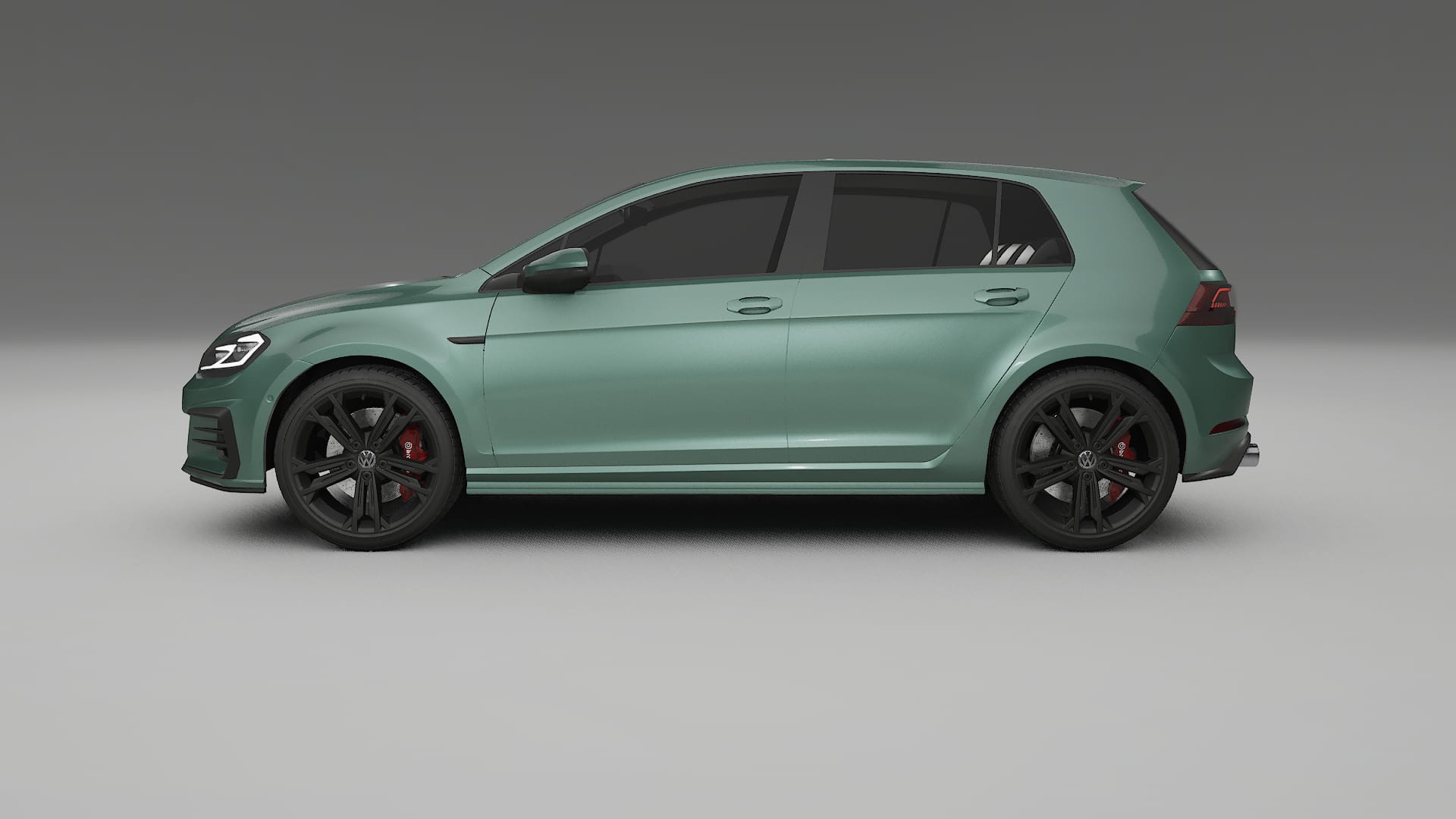 VW Golf Mk7 TPU Paint Protection Film | EVERGREEN Color Change PPF Full Pre-Cut Kit