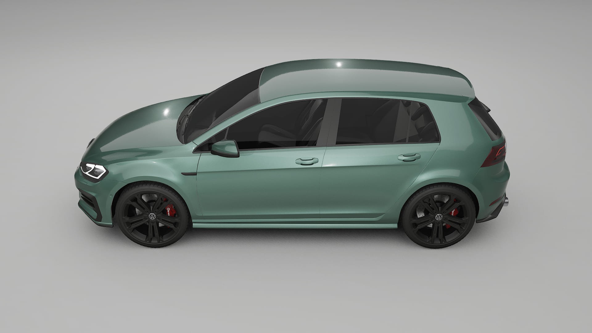 VW Golf Mk7 TPU Paint Protection Film | EVERGREEN Color Change PPF Full Pre-Cut Kit