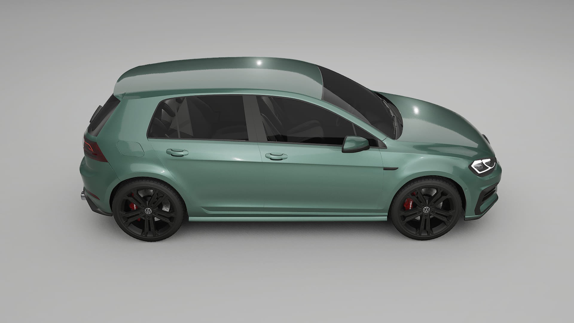 VW Golf Mk7 TPU Paint Protection Film | EVERGREEN Color Change PPF Full Pre-Cut Kit