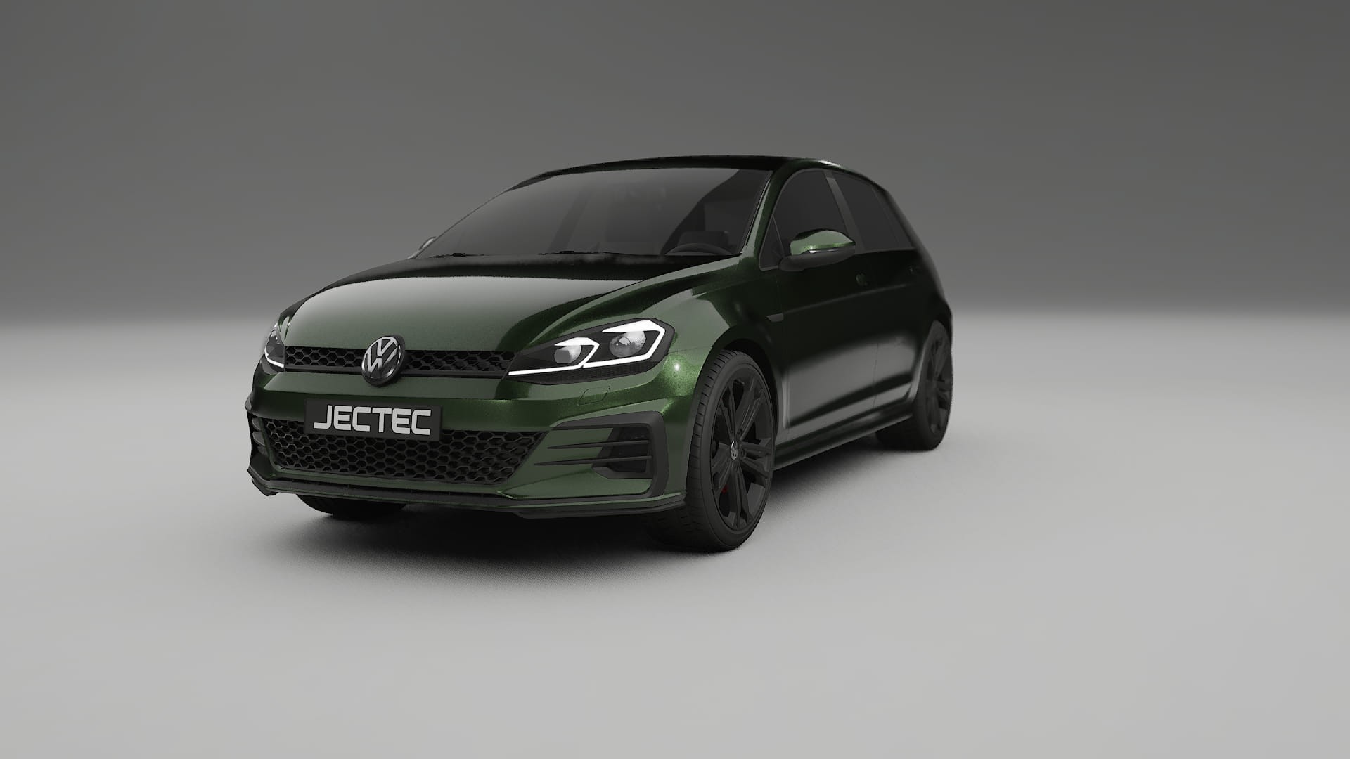 VW Golf Mk7 TPU Paint Protection Film | LAGOON Color Change PPF Full Pre-Cut Kit