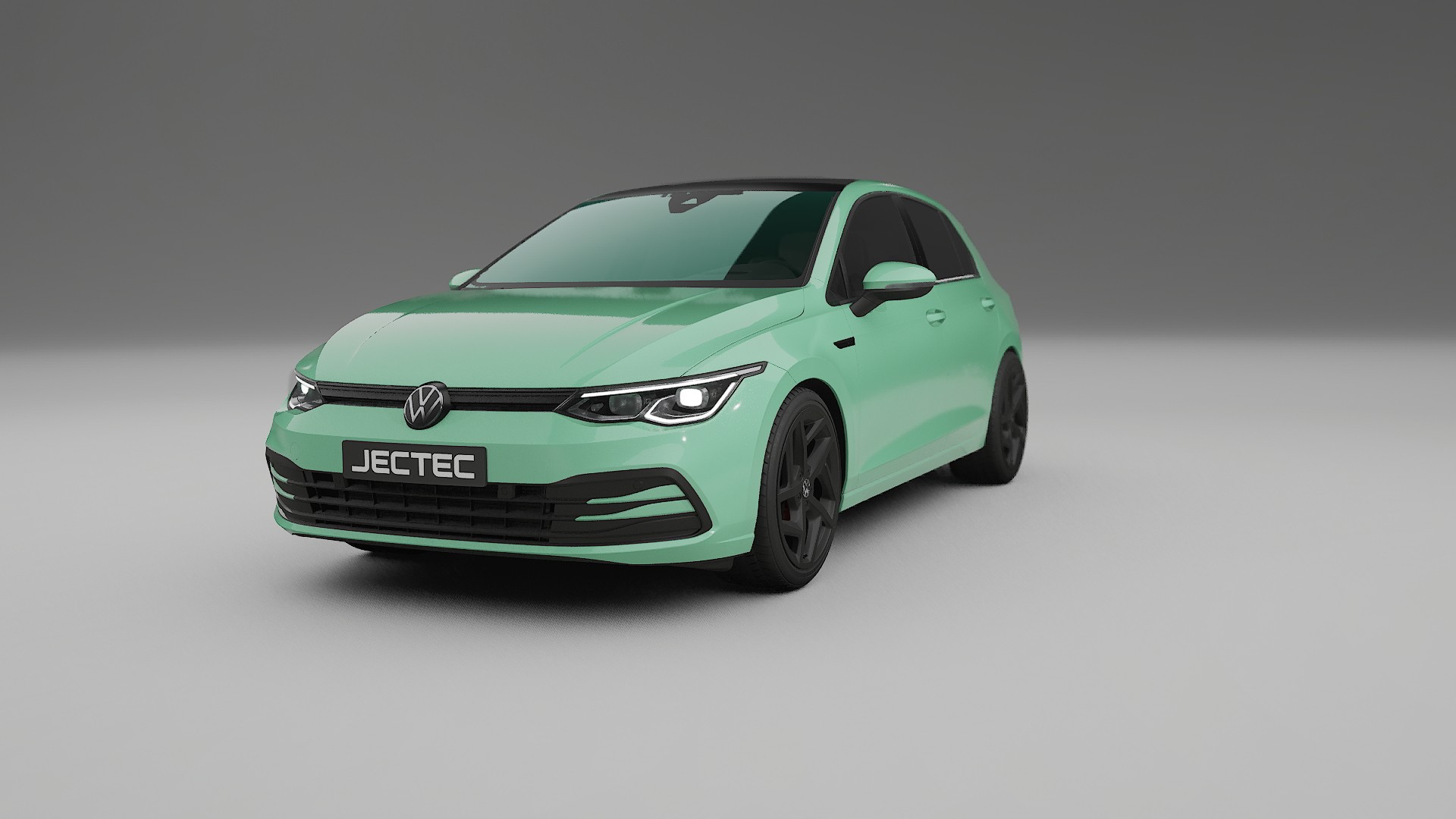 VW Golf Mk8 TPU Paint Protection Film | DUSTY Color Change PPF Full Pre-Cut Kit