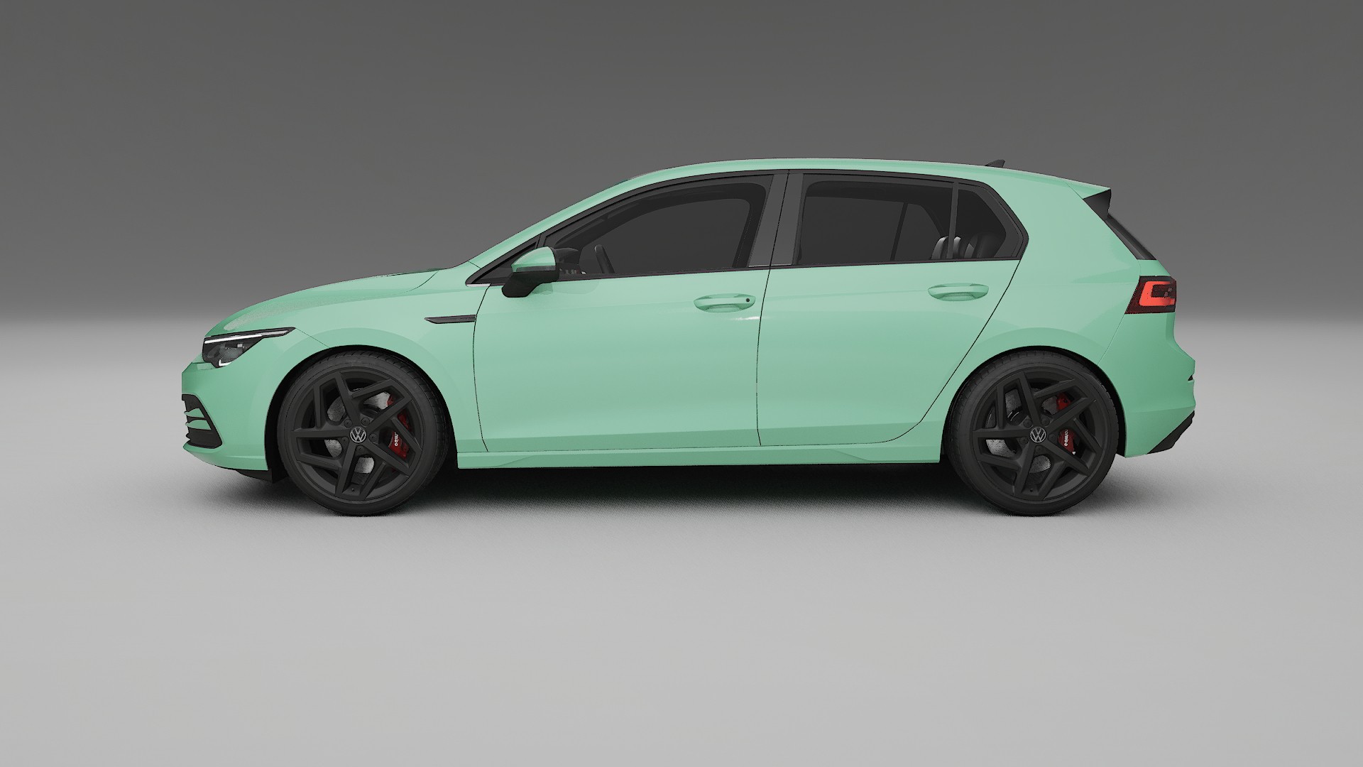 VW Golf Mk8 TPU Paint Protection Film | DUSTY Color Change PPF Full Pre-Cut Kit