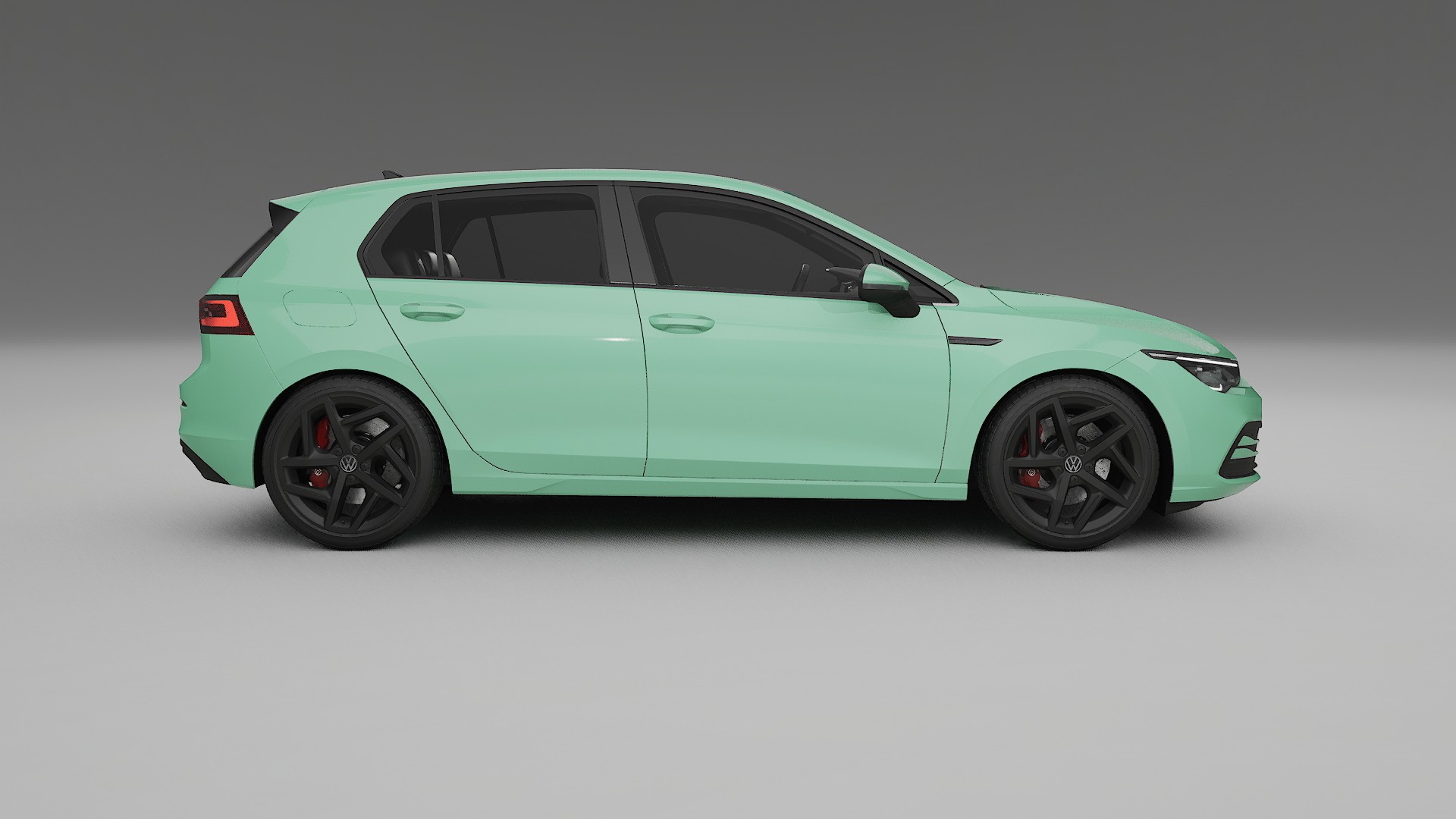VW Golf Mk8 TPU Paint Protection Film | DUSTY Color Change PPF Full Pre-Cut Kit