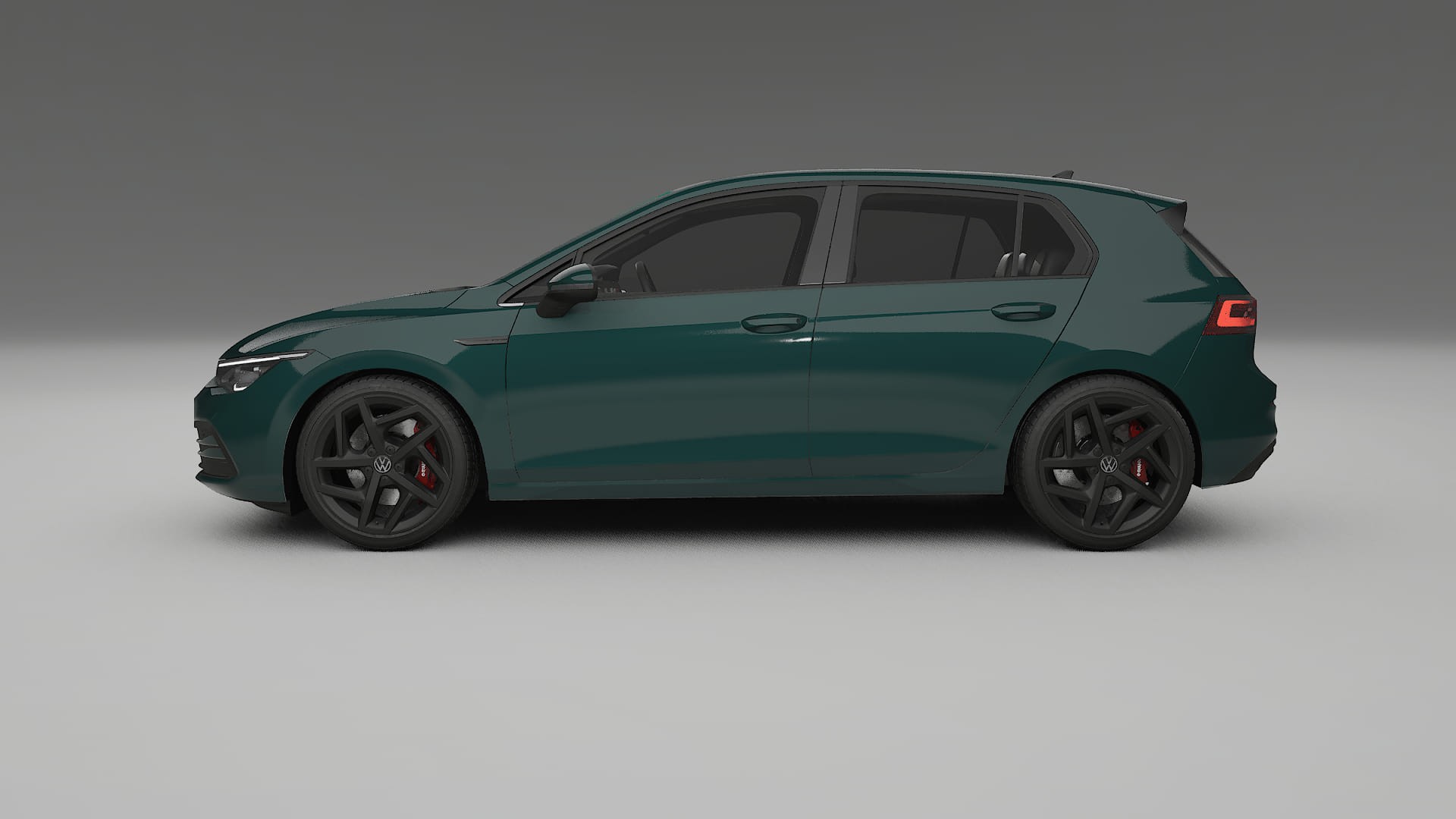 VW Golf Mk8 TPU Paint Protection Film | INFERNO Color Change PPF Full Pre-Cut Kit