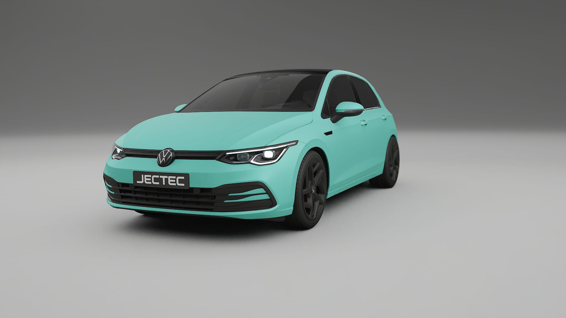VW Golf Mk8 TPU Paint Protection Film | FROST Color Change PPF Full Pre-Cut Kit