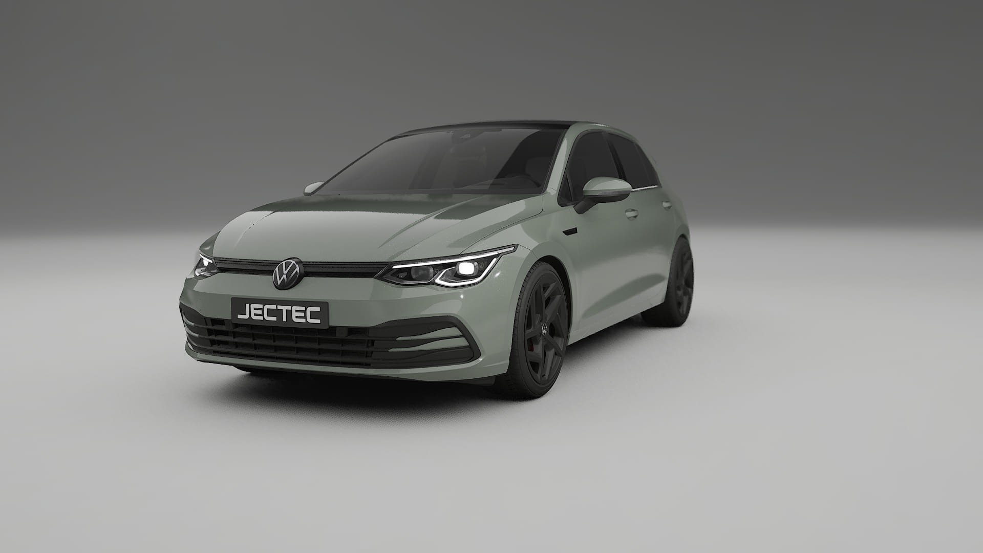 VW Golf Mk8 TPU Paint Protection Film | SLATE Color Change PPF Full Pre-Cut Kit