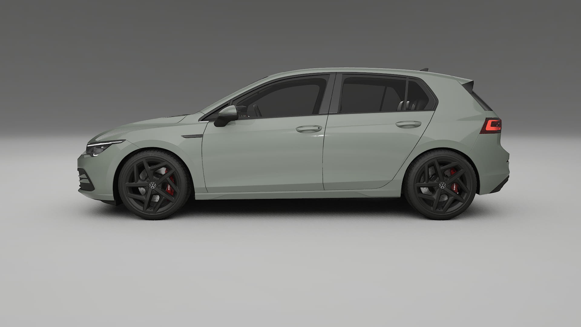 VW Golf Mk8 TPU Paint Protection Film | SLATE Color Change PPF Full Pre-Cut Kit