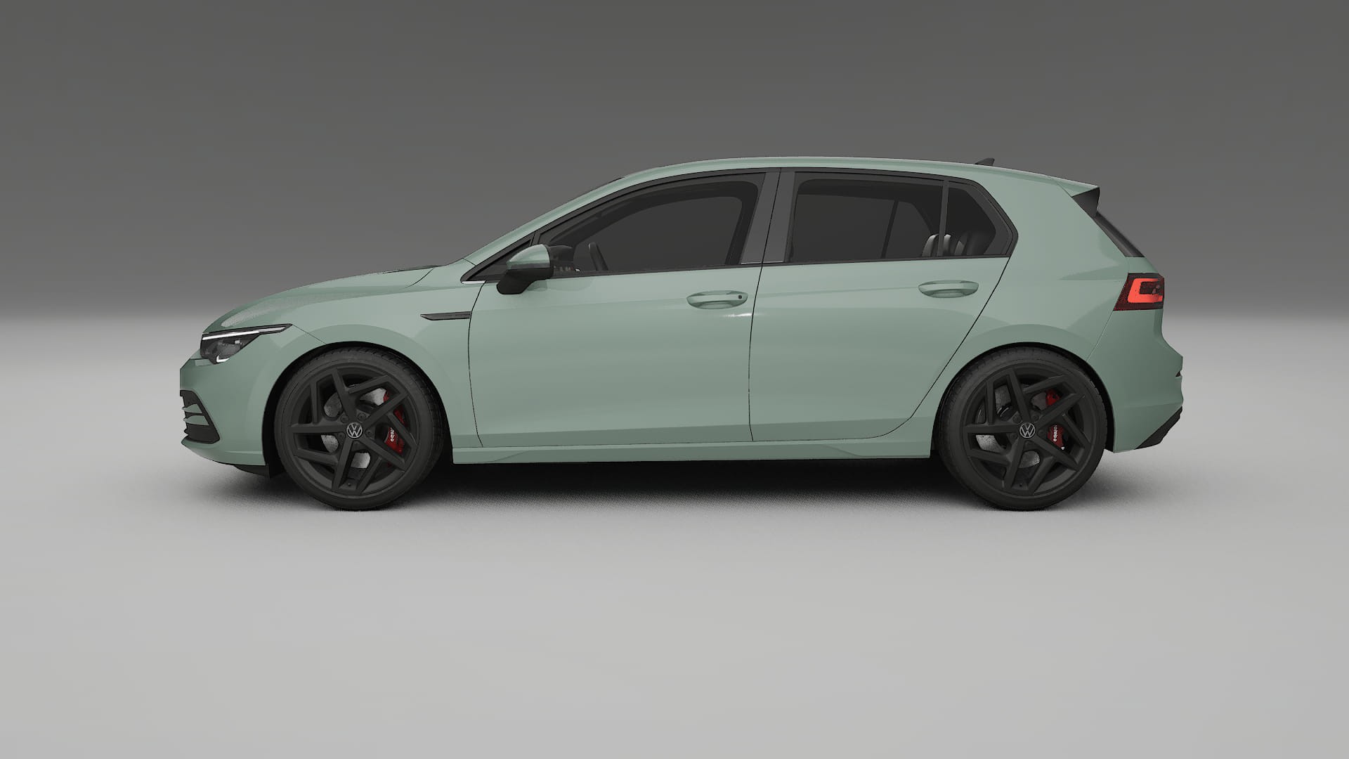 VW Golf Mk8 TPU Paint Protection Film | CINDER Color Change PPF Full Pre-Cut Kit