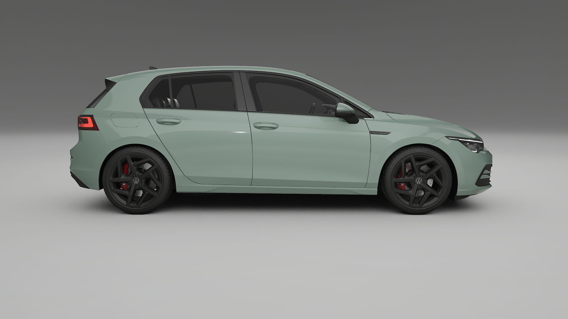 VW Golf Mk8 TPU Paint Protection Film | CINDER Color Change PPF Full Pre-Cut Kit
