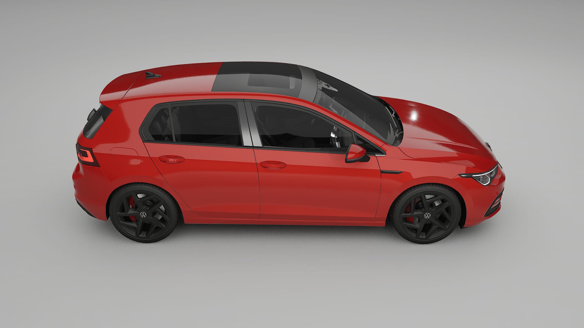 VW Golf Mk8 TPU Paint Protection Film | BLAZE Color Change PPF Full Pre-Cut Kit