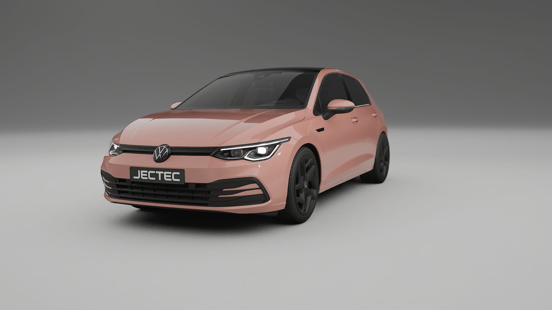 VW Golf Mk8 TPU Paint Protection Film | BLUSH Color Change PPF Full Pre-Cut Kit
